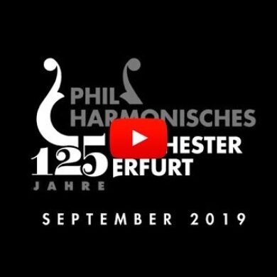 125 Jahre Philharmonisches Orchester Erfurt | Theater Erfurt